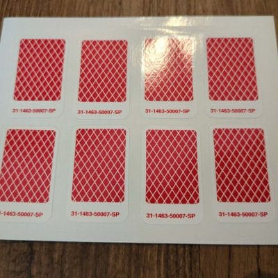 Riverboat gambler decals