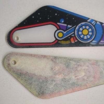 Jackbot pinball sling shot plastics