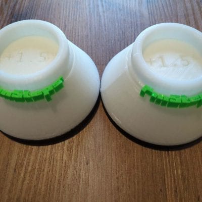Pin steps white/green + 1.5
