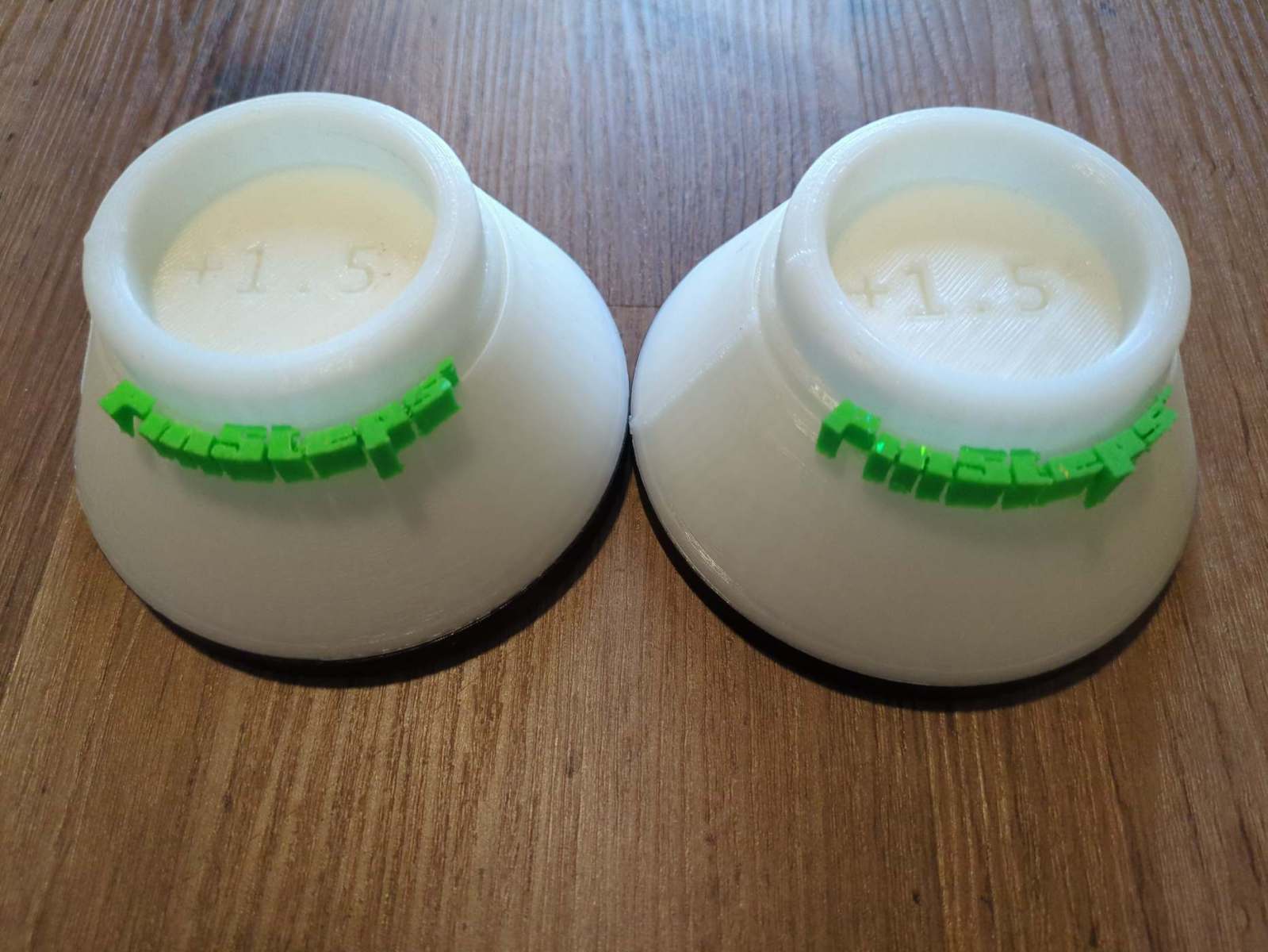 Pin steps white/green + 1.5