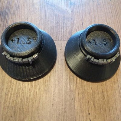 Pin steps black/grey +1.5