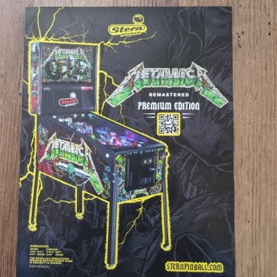 Metallica Remastered Premium Edition flyer