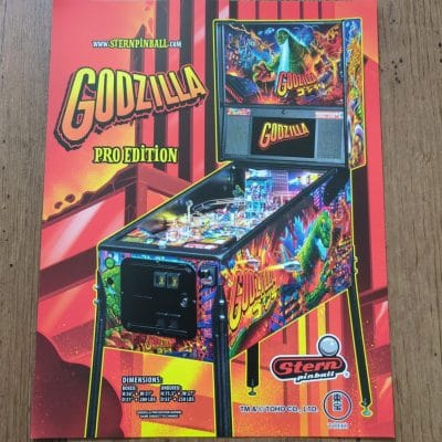 Godzilla Pro Edition A4 Flyer