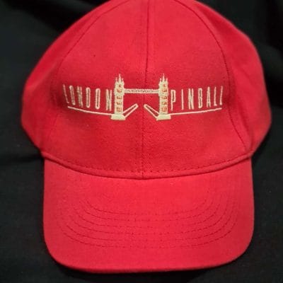 London Pinball baseball cap (Red)