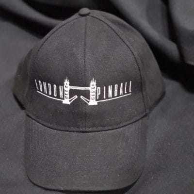 London Pinball baseball cap (Black)