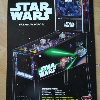 Star Wars Premium Model flyer