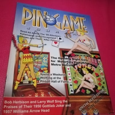 Pin Game Journal issue 131 June 2009