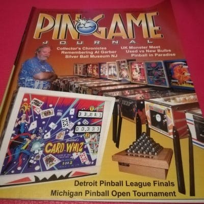 Pin Game Journal issue 133, September 2009