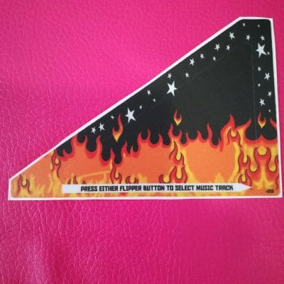 kiss Pinball Decal