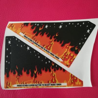 Kiss Pinball Decal
