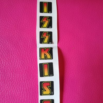 Kiss Pinball Decal