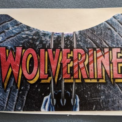 Xmen decal LE apron
