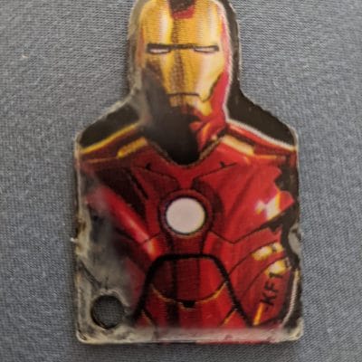 Iron Man key ring