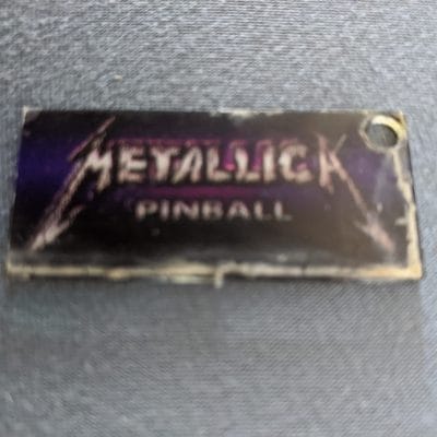 Metallica key ring