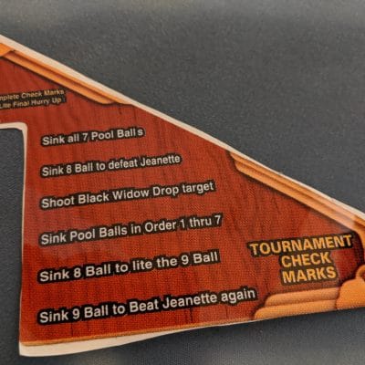 Sharkeys apron decal