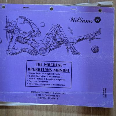 The Machine operations manual