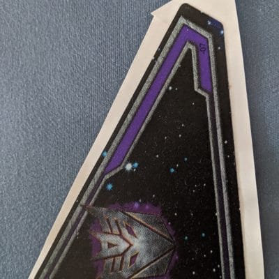 Transformers decal