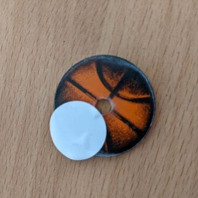 NBA Fastbreak keyring
