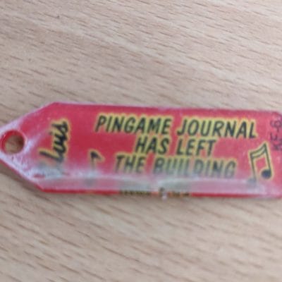 Elvis keyring