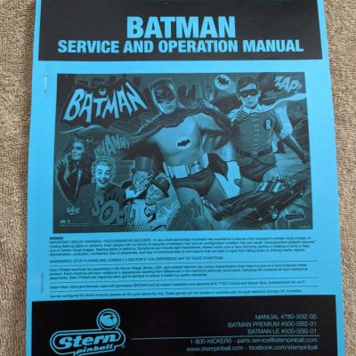 Batman 66 service manual