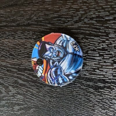 Deadpool keyring/plastic
