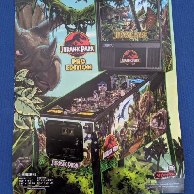 Jurassic Park pro edition flyer