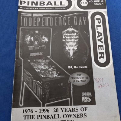 Pinball player magazine volume 18 issue 1
