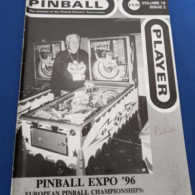 Pinball player magazine volume 18 issue 2