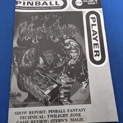 Pinball player magazine volume 18 issue 7