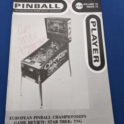 Pinball player magazine volume 18 issue 10