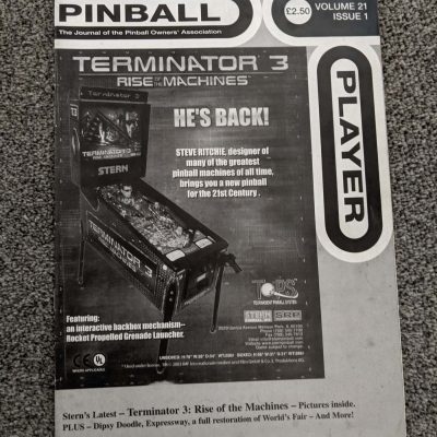 Pinball player volume 21 issue 1