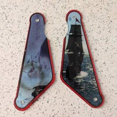 Pirates of the Caribbean slingshot plastics