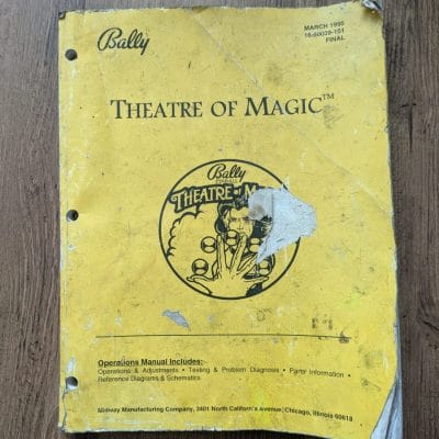 Theatre of magic manual
