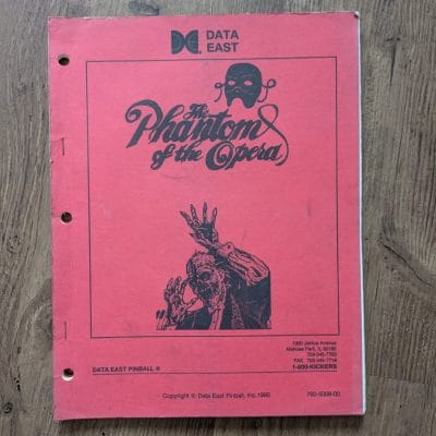 The Phantom of the Opera manual