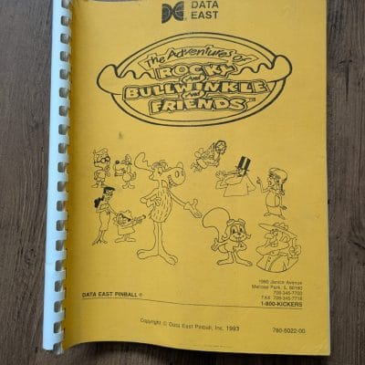 The Adventures of Rocky and Bullwinkle and Friends manual