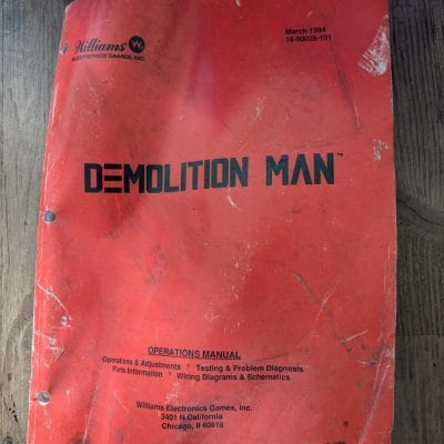 Demolition Man manual
