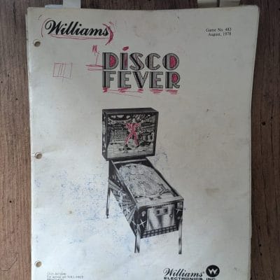 Disco Fever manual
