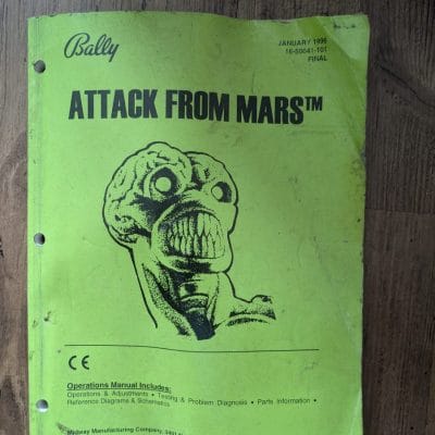 Attack From Mars manual