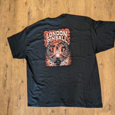 Red London Pinball Tshirt