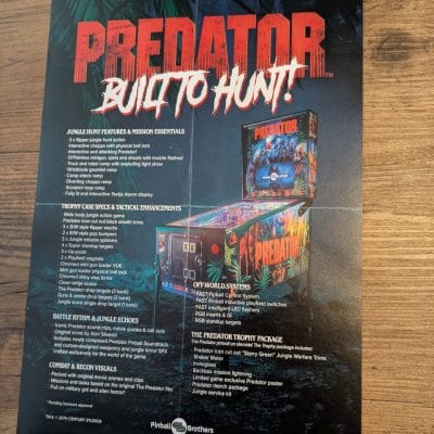 Predator flyer