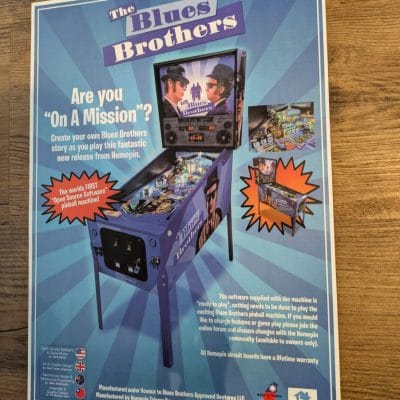 The Blue Brothers flyer