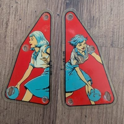 Lucky Strike pinball plastics