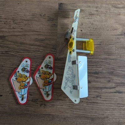 Popeye pinball machine plastics