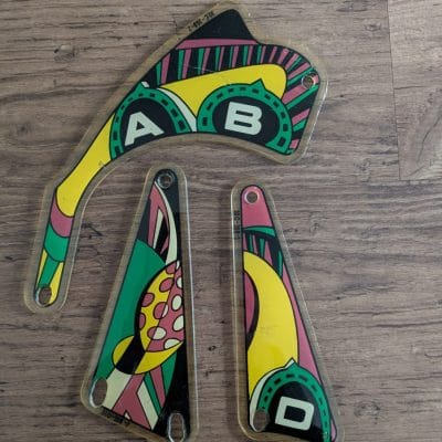 Paddock pinball plastics