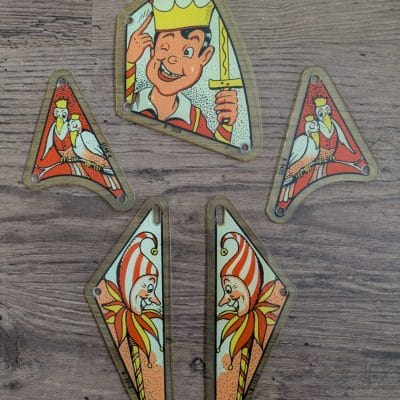 Sweet Hearts pinball plastics