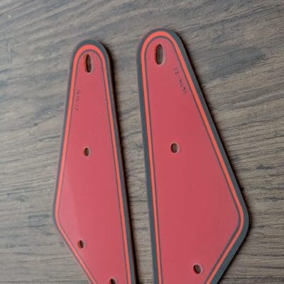 The Getaway pinball slingshot plastics