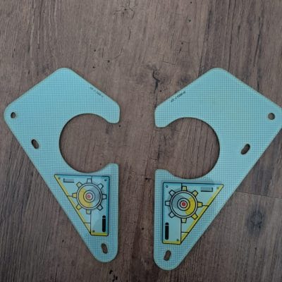 Star Trek the Next Generation (STTNG) Pinball slingshots plastics