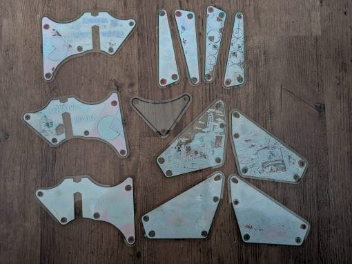 San Francisco Pinball machine plastics - Image 3