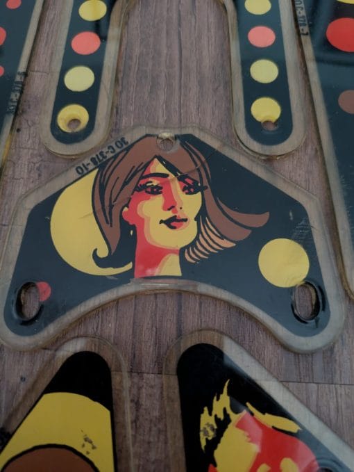 Super star pinball machine plastics - Image 4
