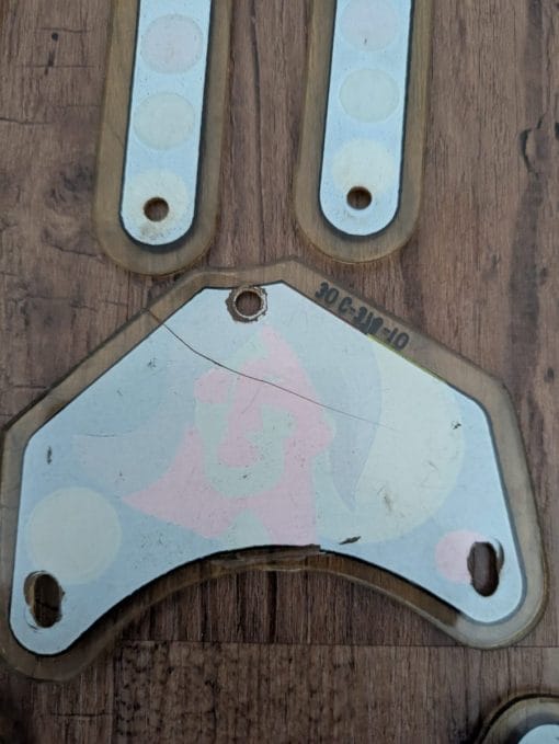 Super star pinball machine plastics - Image 5